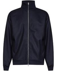 Jil Sander - Zip-Up Wool Jacket - Lyst