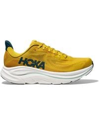 Hoka One One - Clifton 10 Logo-Print Lace-Up Sneakers - Lyst