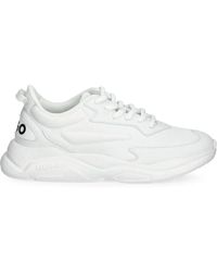 HUGO - Logo-Print Sneakers - Lyst