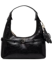 Guess - Bolso Shopper Taylor Mini Con Hebilla Y Acabado Arrugado - Lyst