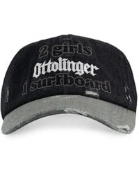 OTTOLINGER - Distressed-Baseballkappe Mit Slogan-Print - Lyst