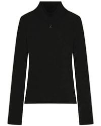Courreges - Pull Milano À Patch Logo - Lyst