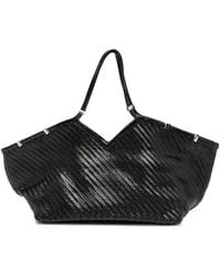 Benedetta Bruzziches - Woven Leather Shoulder Bag - Lyst