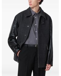 Our Legacy - Still Jacket Bishop Check Tempered Wool - Lyst