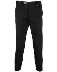 Low Brand - Tapered Cropped Trousers - Lyst