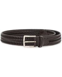 Athison - Woven Leather Belt - Lyst
