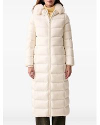 Colmar - Belted Faux-Fur-Trim Down Jacket - Lyst