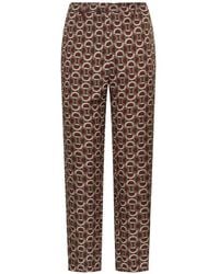 Maliparmi - Graphic Orbit Chain-Print Trousers - Lyst