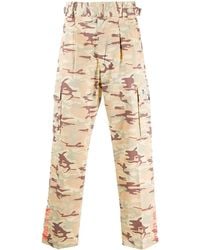 DIESEL - Camouflage Cargo Pants - Lyst
