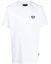 Philipp Plein - Logo-Patch Crew-Neck T-Shirt - Lyst