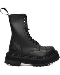 Altercore - Lace-Up Platform Boots - Lyst