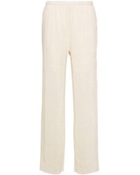 Loulou Studio - Amata Striped Straight Trousers - Lyst