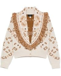 Alanui - Paisley-Pattern Fringed Jacket - Lyst