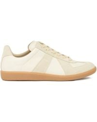 Maison Margiela - Replica Panelled Low-Top Sneakers - Lyst