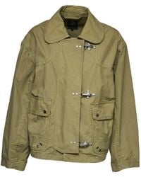 Fay - Hook-Fastening Pockets Bomber Jacket - Lyst
