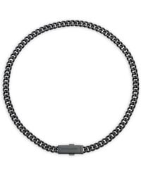 Aston Martin - Knurled Gourmette Necklace - Lyst