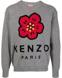 KENZO - Sweaters Grey - Lyst