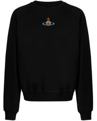 Vivienne Westwood - Orb-embroidered Jersey Sweatshirt - Lyst