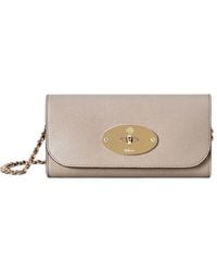 Mulberry - Small Lily Postman's Lock Leather Cross Body Bag - Lyst