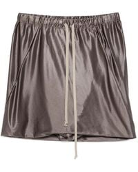 Rick Owens - Drawstring-Waistband Shorts - Lyst