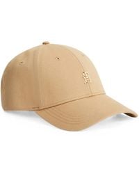 Tommy Hilfiger - Logo-Plaque Baseball Cap - Lyst