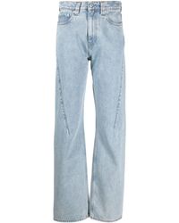 Y. Project - Straight High-waisted Jeans - Lyst