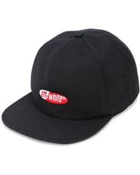 Off-White c/o Virgil Abloh - Embroidered Logo Cap - Lyst