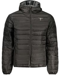 Aeronautica Militare - Quilted Hooded Jacket - Lyst
