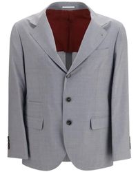 Brunello Cucinelli - Three-Button Blazer - Lyst