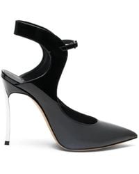 Casadei - Ankle Strap Heel Pumps - Lyst
