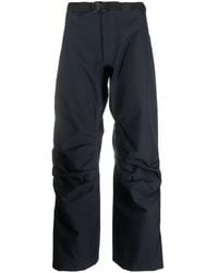 GR10K - Titanus Arc Belted Loose-fit Trousers - Lyst
