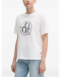 Joop! - Tashi Katoenen T-Shirt Met Logo-Print - Lyst