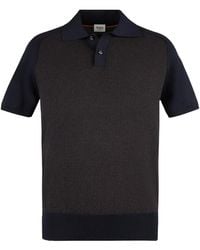 Tod's - Textured-Knit Polo Shirt - Lyst