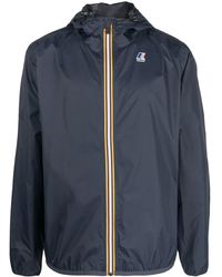 K-Way - Chaqueta Le Vrai con capucha y logo - Lyst