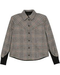 Pinko - チェックパネル シャツ - Lyst