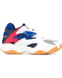 Reebok - Pump Court Contrast Panel Sneakers - Lyst