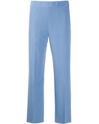 Altea - Straight-Leg Cropped Trousers - Lyst