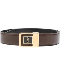 Saint Laurent - Klassischer Gürtel - Lyst