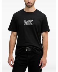 Michael Kors - Graphic Logo Cotton T-Shirt - Lyst