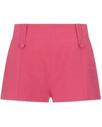 Chloé - Pantalones Cortos Con Detalle De Botones - Lyst