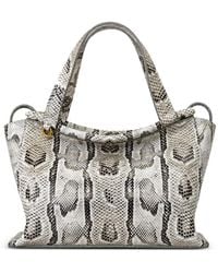 Wandler - Small Ida Snake-Print Leather Shoulder Bag - Lyst