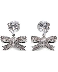 Self-Portrait - Heart-Shaped Earrings - Lyst