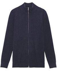 NN07 - Danny Zip-Up Cardigan - Lyst