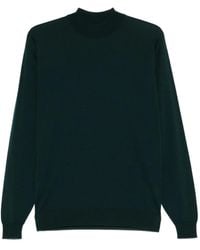 John Smedley - Pull En Laine Mérinos Mélangée - Lyst