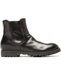 Officine Creative - Zipped Leather Boots - Lyst
