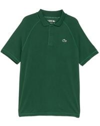 Lacoste - Logo-Patched Short Sleeve Polo Shirt - Lyst