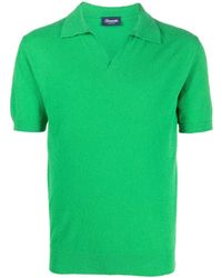 Drumohr - Jersey Poloshirt - Lyst