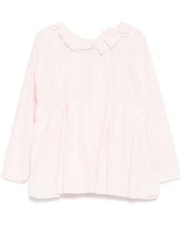 Daniela Gregis - Cotton Long-Sleeves Top - Lyst