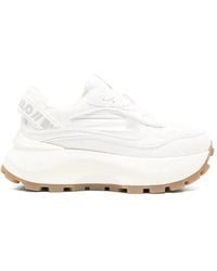 Buffalo - Manhatten Logo-Strap Platform Sneakers - Lyst