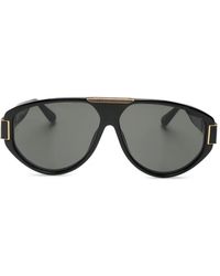 Linda Farrow - Rowan Chain Detail Sunglasses - Lyst